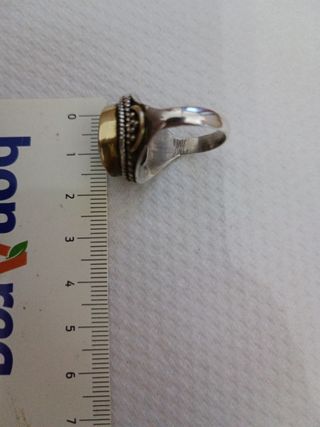 Anillo plata