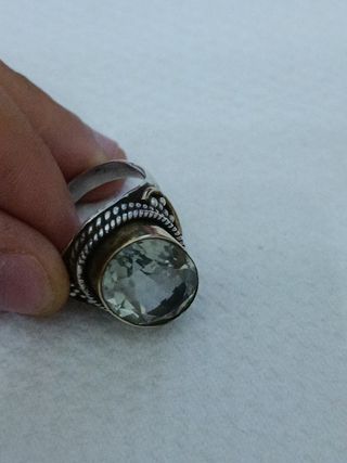 Anillo plata