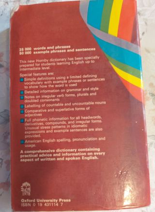 Diccionario English y Inglés-Español Esp-Ingl.