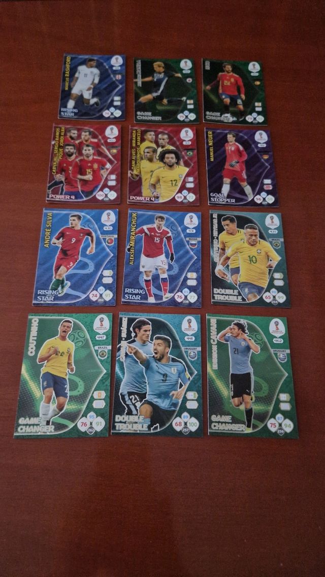 Cromos fútbol Russia 2018