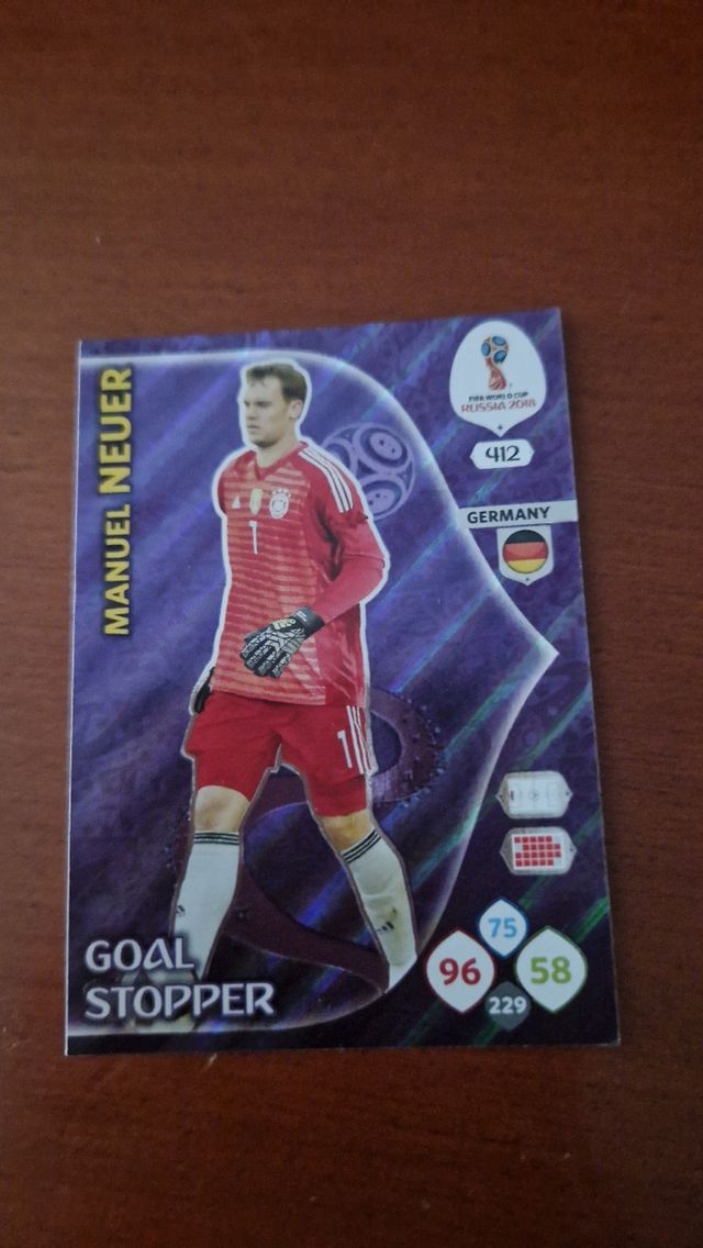 Cromos fútbol Russia 2018