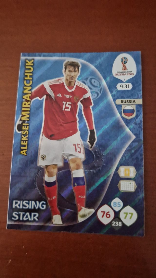 Cromos fútbol Russia 2018