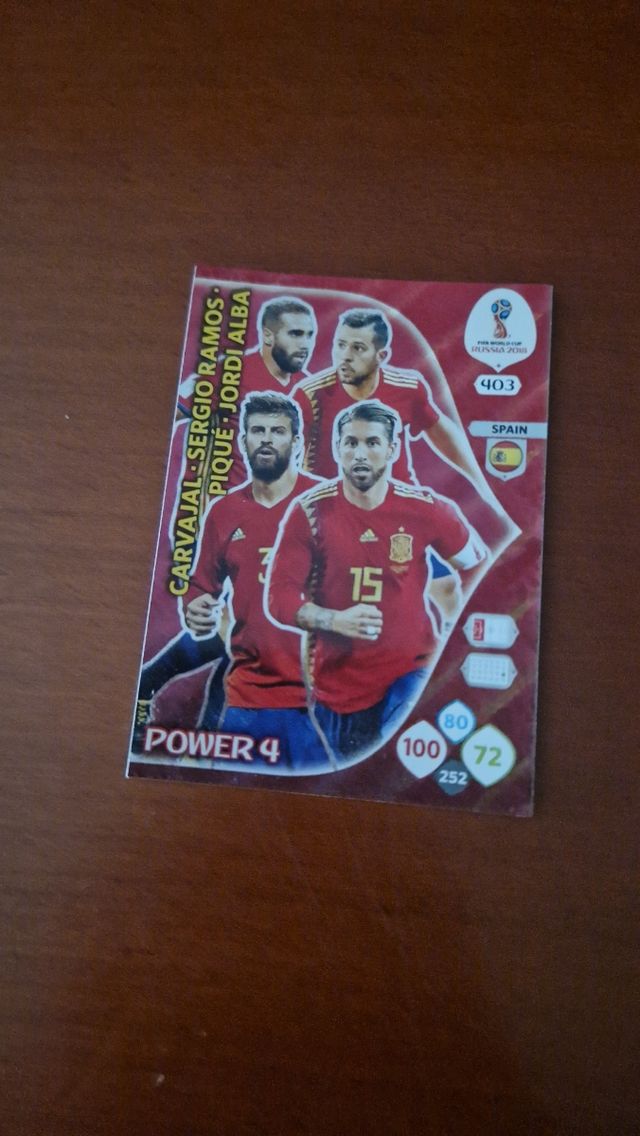 Cromos fútbol Russia 2018