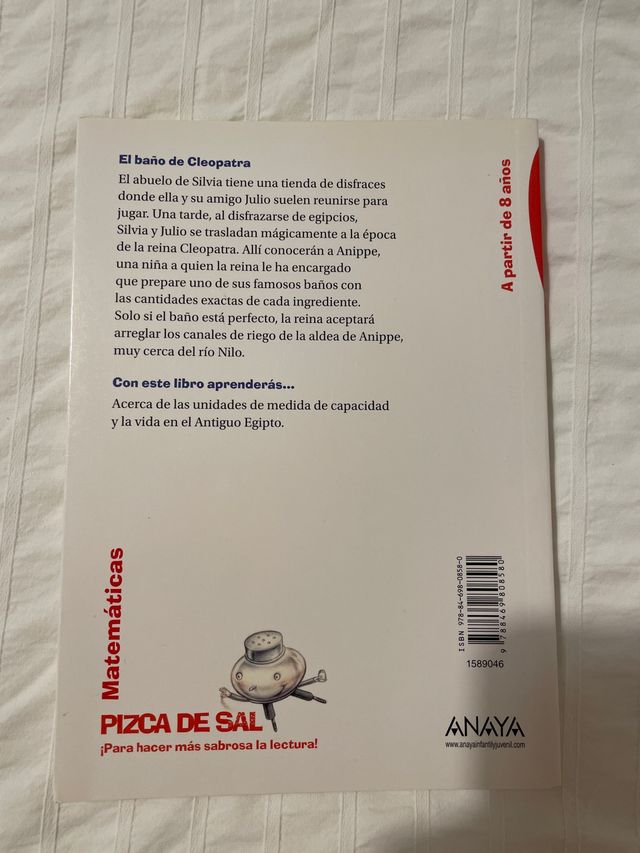 Libro “ el baño de Cleopatra”