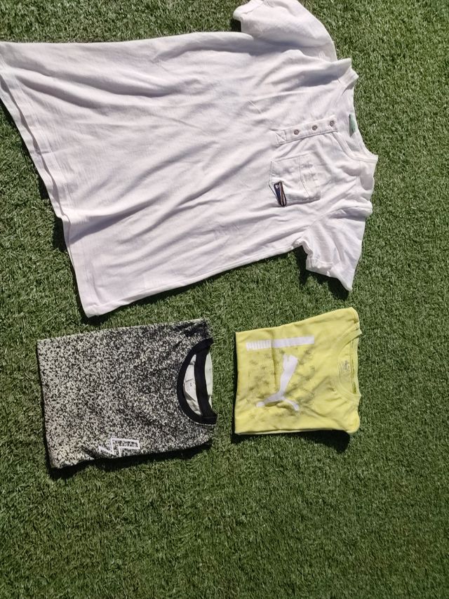 camisetas manga corta 12 14