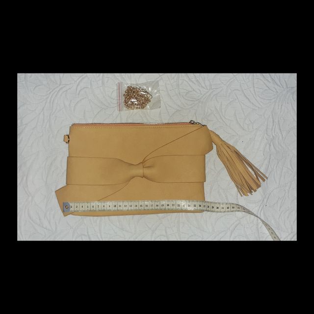 Bolso amarillo mostaza