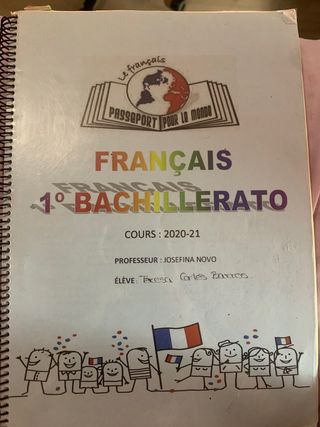 Libro 1 de bachillerato francés