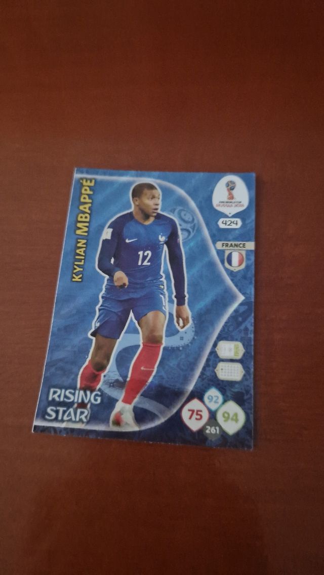 Cromo Kylian MBAPPÉ Russia 2018