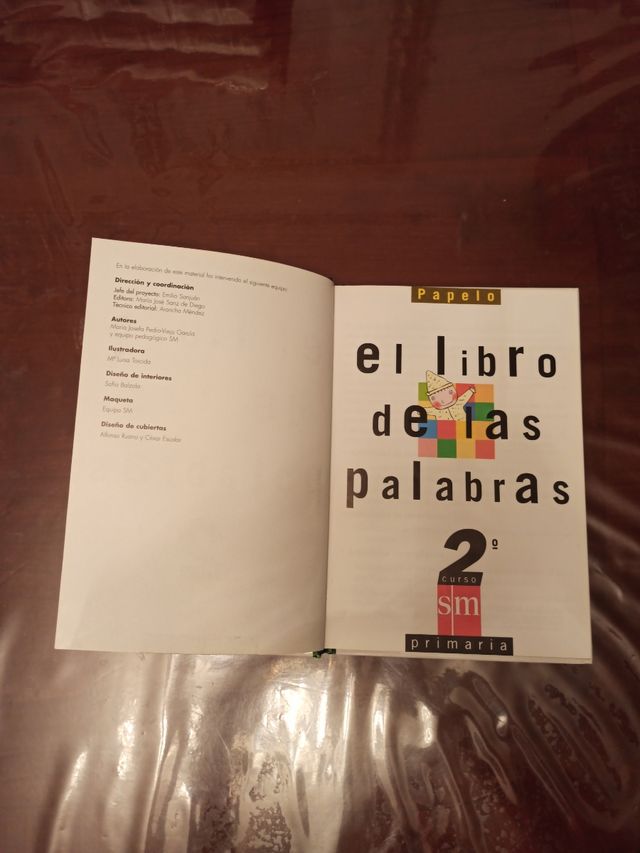 Libro 'El libro de las palabras' 