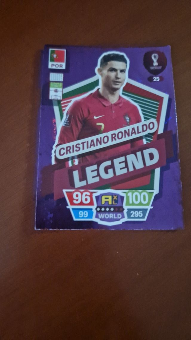 Cromo de Cristiano Ronaldo Qatar 2022