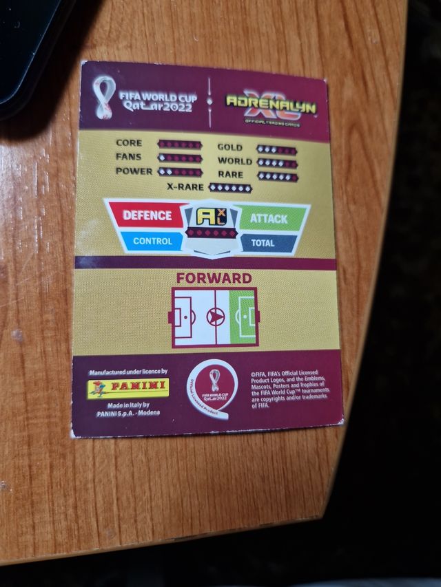 Cromo de Cristiano Ronaldo Qatar 2022