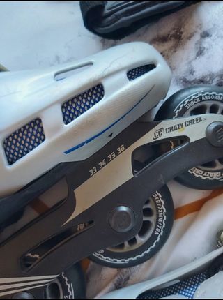 Rollerblades allungabili da 33 a 36