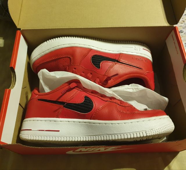 Zapatillas Nike force I rojas