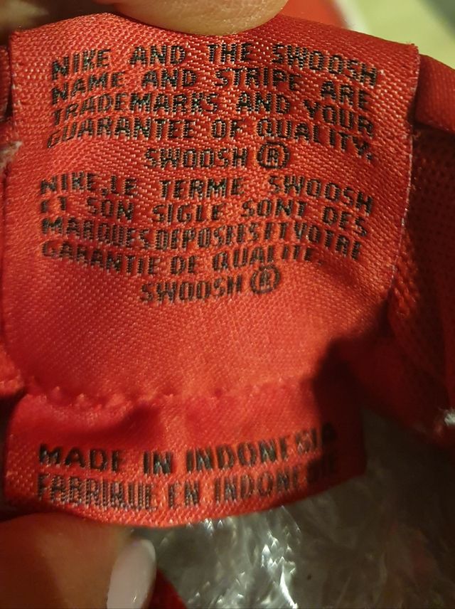 Zapatillas Nike force I rojas