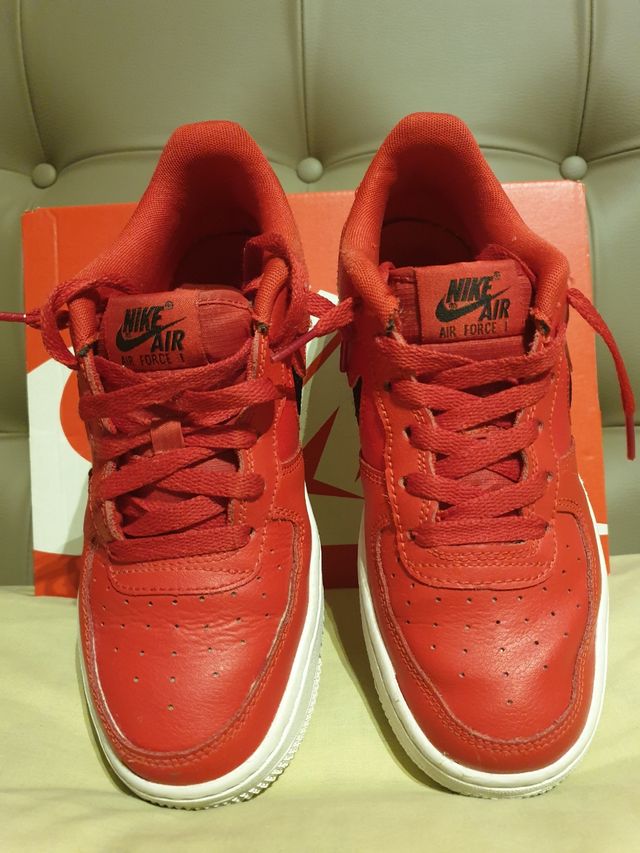 Zapatillas Nike force I rojas