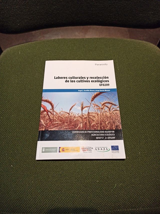 Labores culturales y recolección de los cultivos