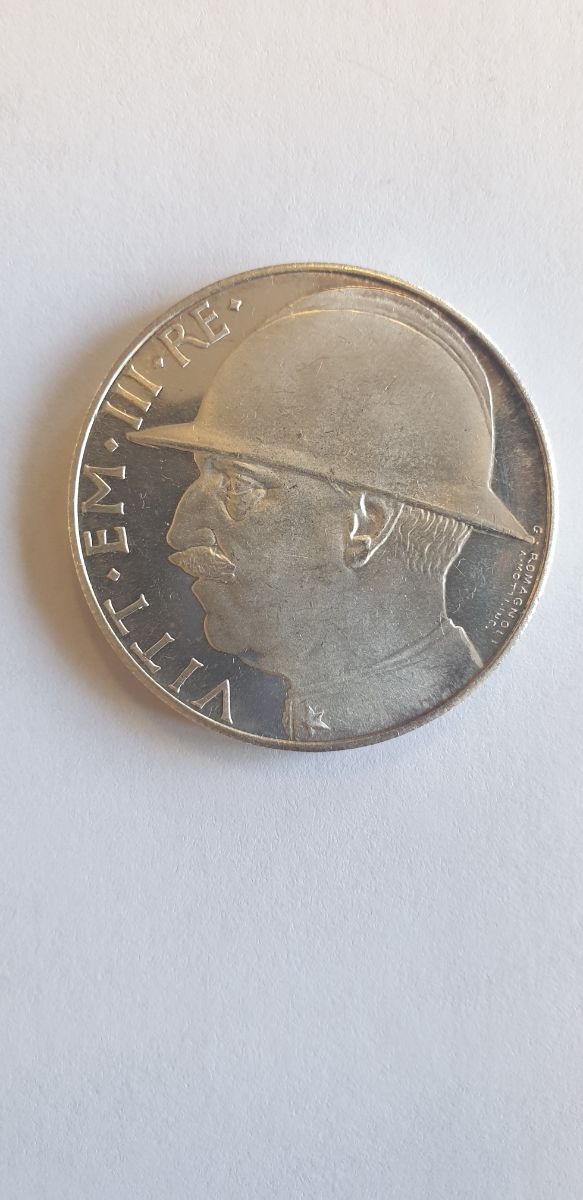 Moneta 20 Lire Argento 