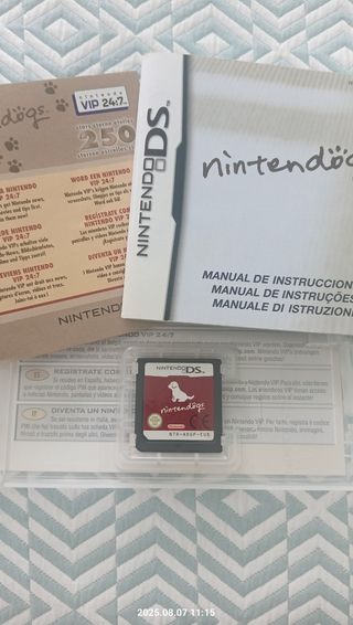 Juego Nintendogs para Nintendo DS