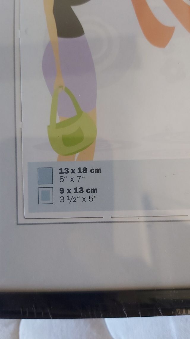 Marco de fotos. Sin abrir.