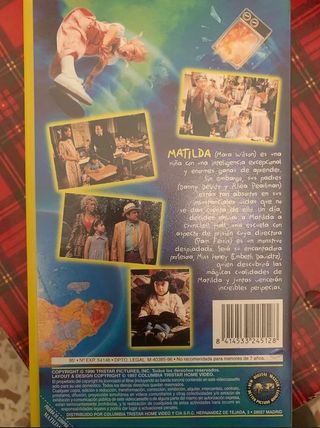 Matilda VHS Edicion Amarilla