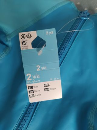 Neopreno talla 2 años