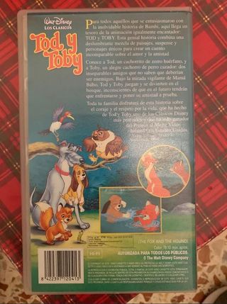 Tod y toby VHS