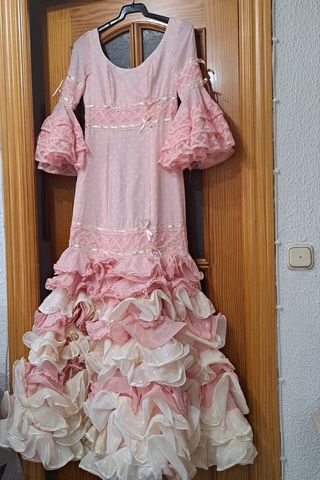ESPECTACULAR TRAJE DE FLAMENCA IMPOLUTO!!