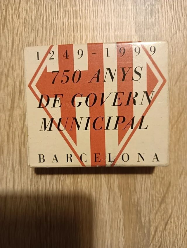 🥈 Moneda 2000 Pesetas Govern Municipal Barcelona