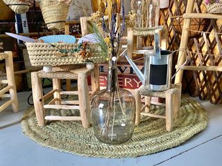 Damajuanas decoración bodas alfombras