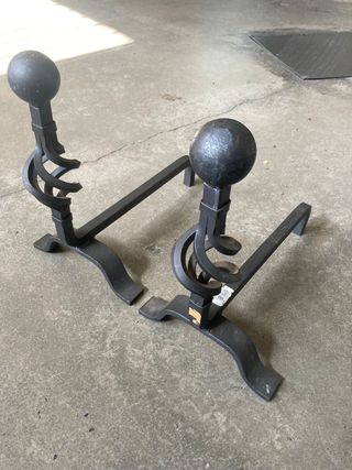 morillos para chimenea