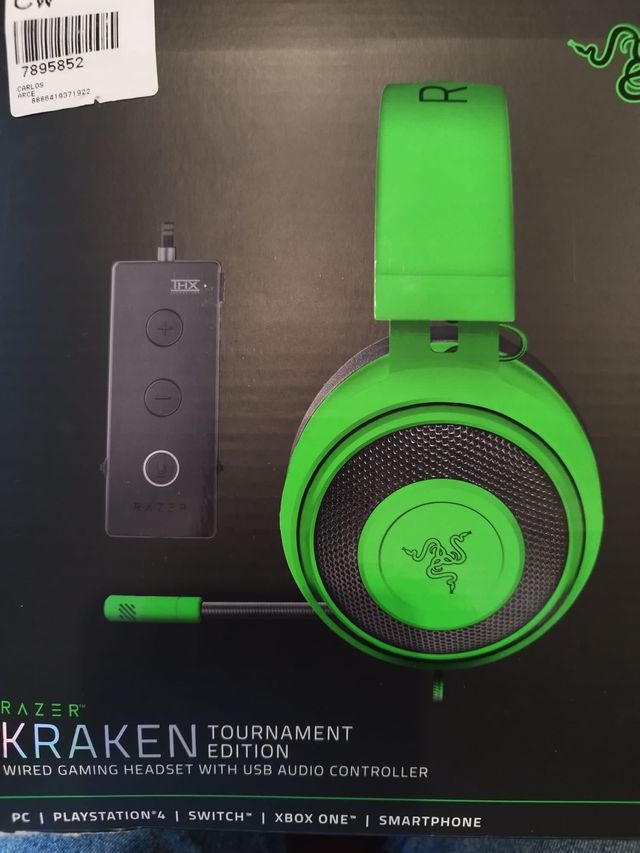 Auriculares Gaming Razer Kraken color verde