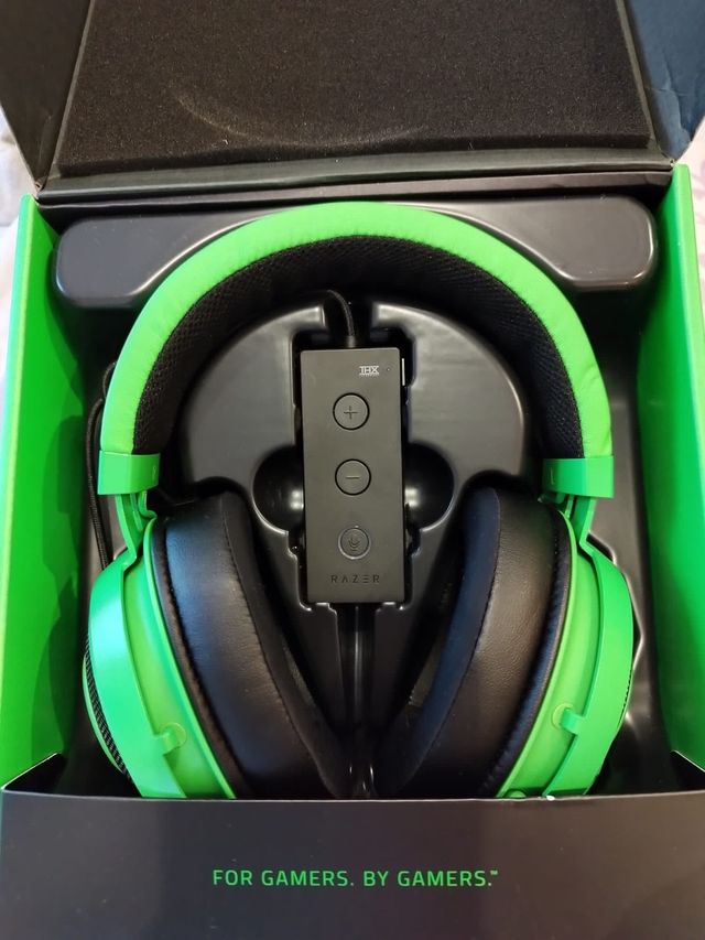 Auriculares Gaming Razer Kraken color verde