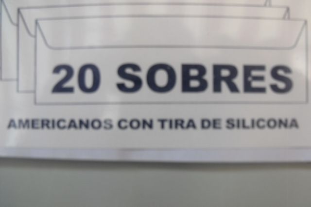 SOBRES AMERICANOS 20 uds.