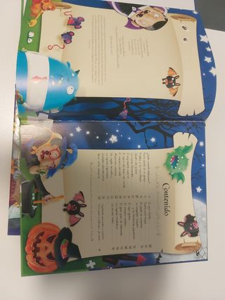 2 libros de cuentos Halloween 