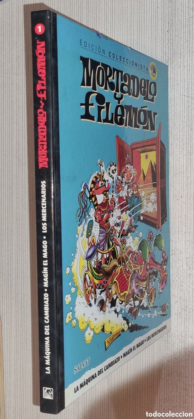 La máquina del cambiazo. Magín el mago. Los mercen