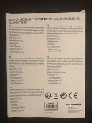 Blaupunkt Base Ricarica Wireless Smartphone
