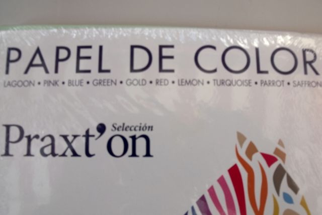 100 HOJAS A-4 10 COLORES