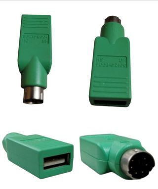 ADAPTADOR RATÓN 6 PIN DIN PS/2 A USB