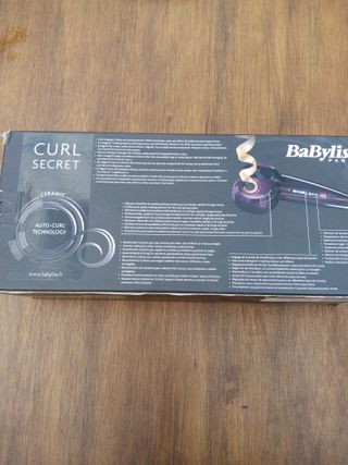 Plancha para rizos. BaByliss Paris. Curl Secret.