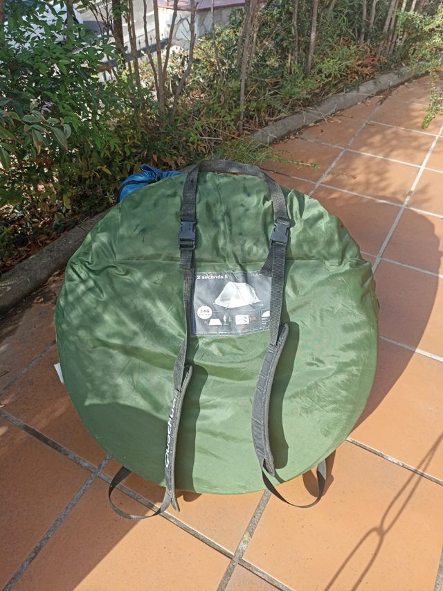 Pack camping (tienda+sacos+colchón)
