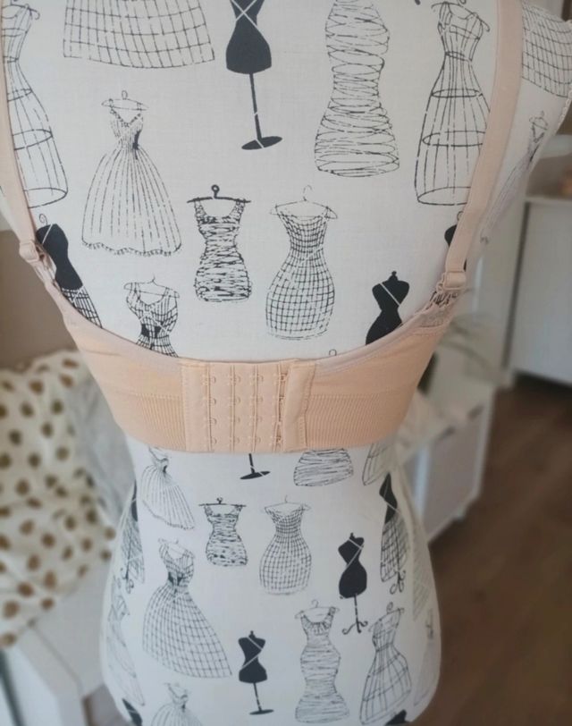 Sujetador lactancia sin aros nude 95 copa B