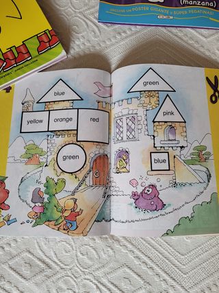 Lote libros de inglés para niños