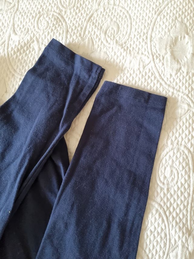 Leggins azul marino talla 10