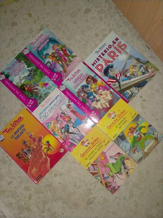 Geronimo Stilton pack de 8 libros.