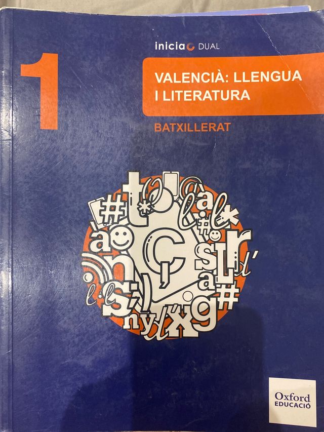 LIBROS 1º BACHILLERATO