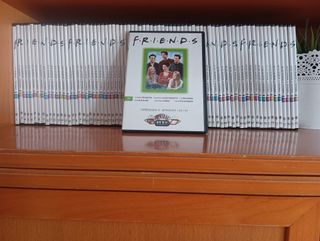 Colección serie Friends en DVD, regalo petaca