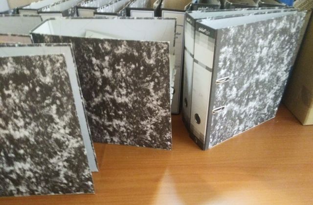 Archivador de palanca