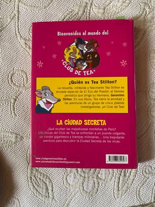 Libro Tea Stilton , La ciudad secreta