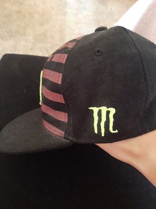 Gorra plana monster