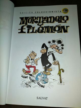 Mortadelo y Filemón.